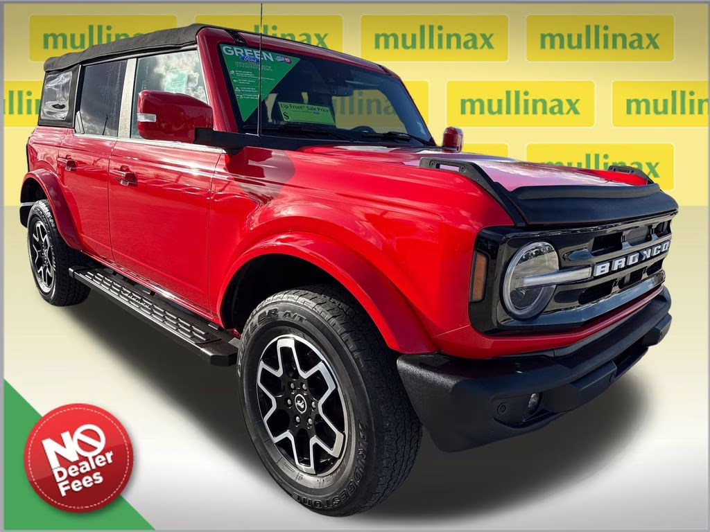 2023 Race Red Ford Bronco Outer Banks 4X4 SUV