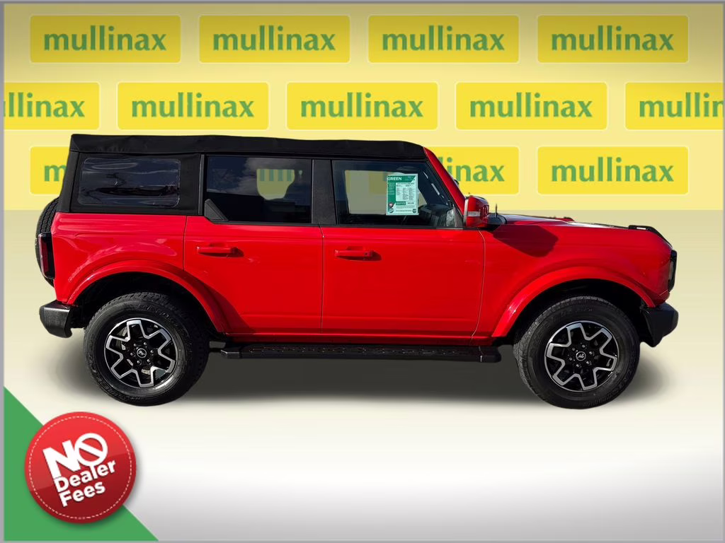 2023 Race Red Ford Bronco Outer Banks 4X4 SUV