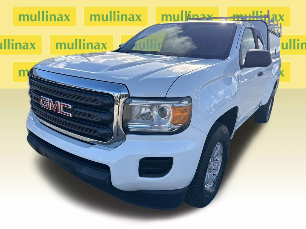 2018 Summit White GMC Canyon Base RWD Truck