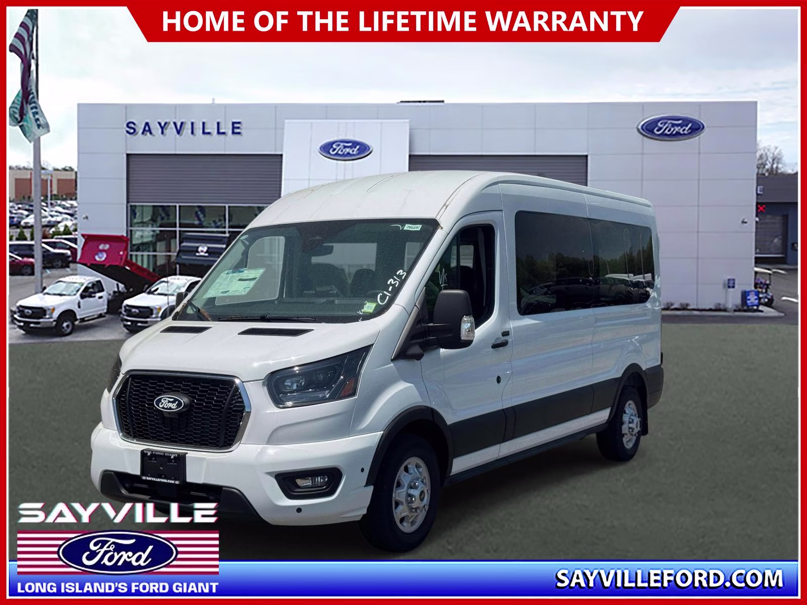 2026 Ford Transit 350 XL Med Roof Sliding Pass. 148 AWD's photo