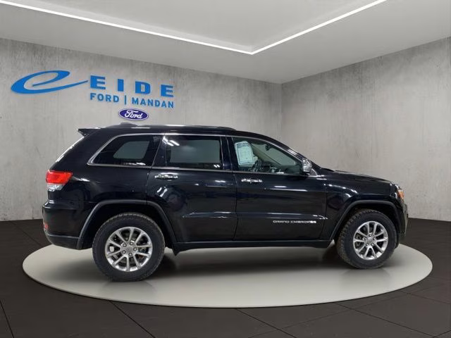 2015 Brilliant Black Crystal Pearlcoat Jeep Grand Cherokee Limited 4X4 SUV