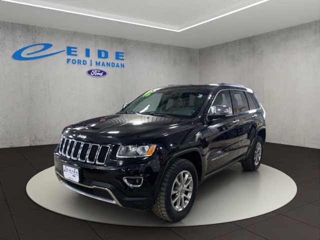2015 Brilliant Black Crystal Pearlcoat Jeep Grand Cherokee Limited 4X4 SUV