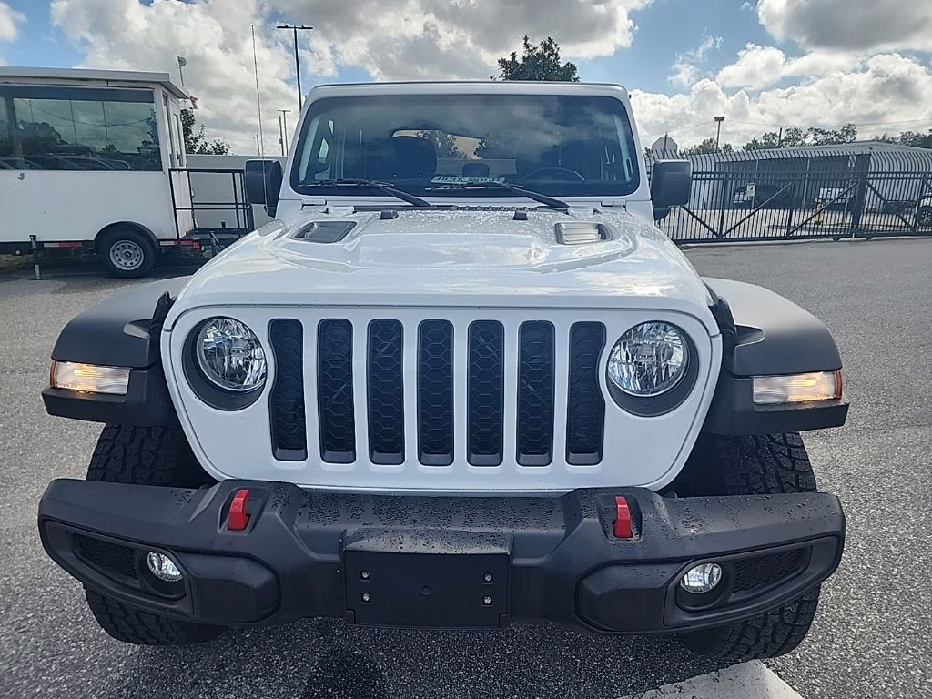 2022 Bright White Clearcoat Jeep Gladiator Rubicon 4X4 Truck