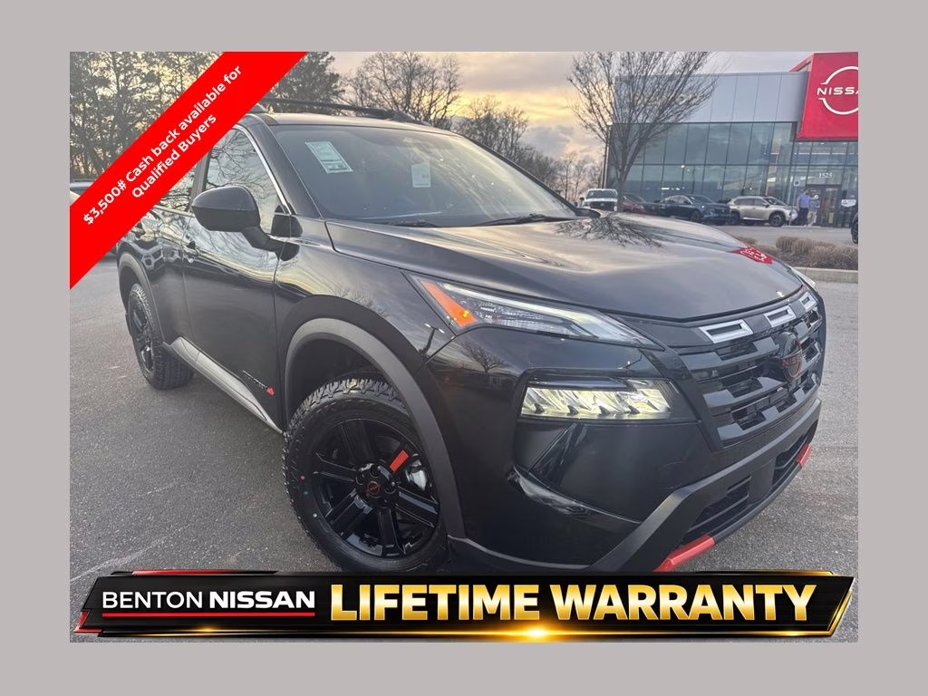 2026 Super Black Nissan Rogue Rock Creek AWD SUV