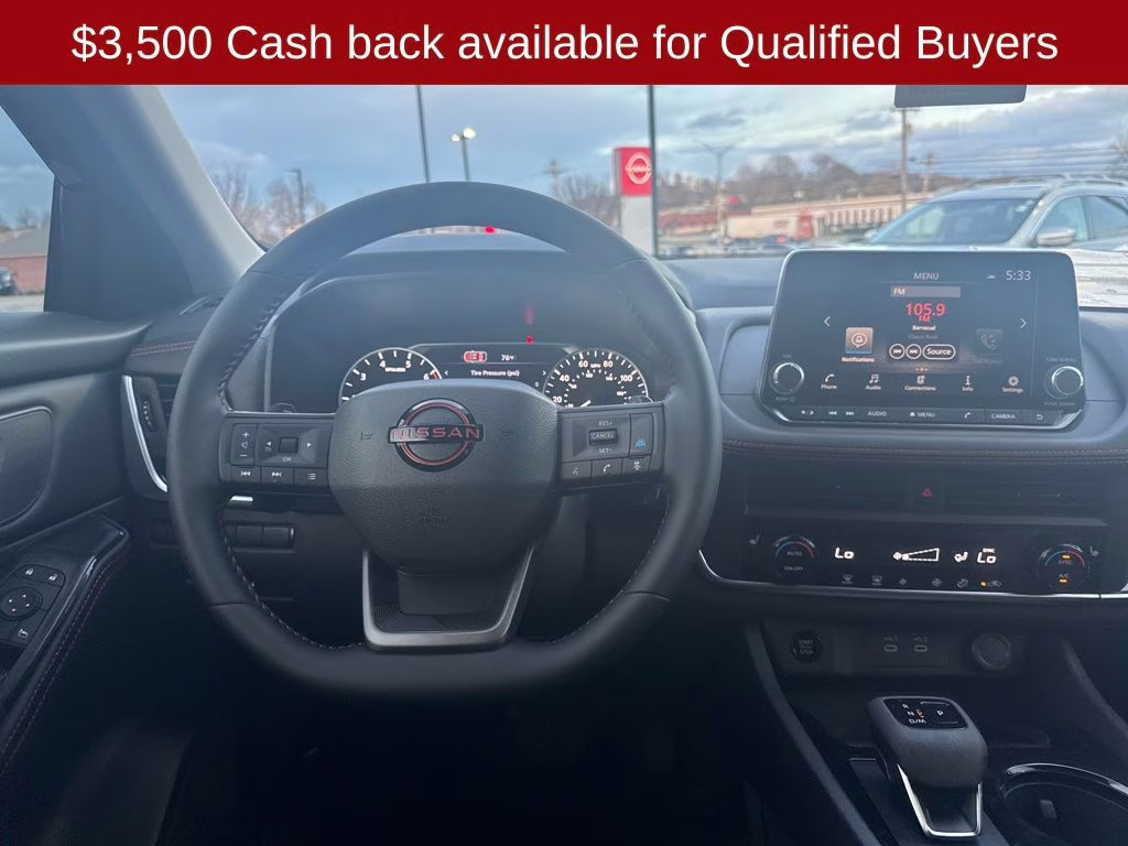 2026 Super Black Nissan Rogue Rock Creek AWD SUV