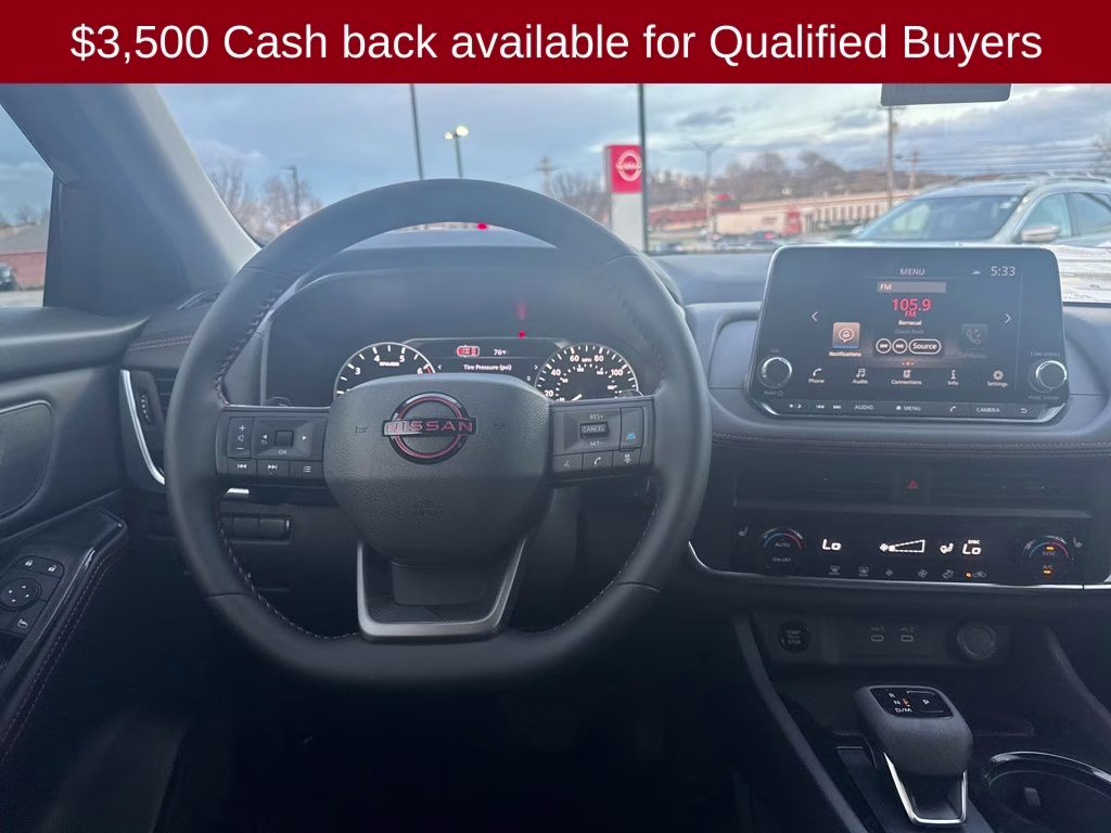 2026 Super Black Nissan Rogue Rock Creek AWD SUV