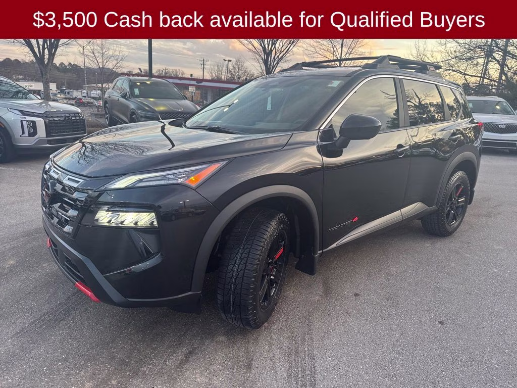 2026 Super Black Nissan Rogue Rock Creek AWD SUV