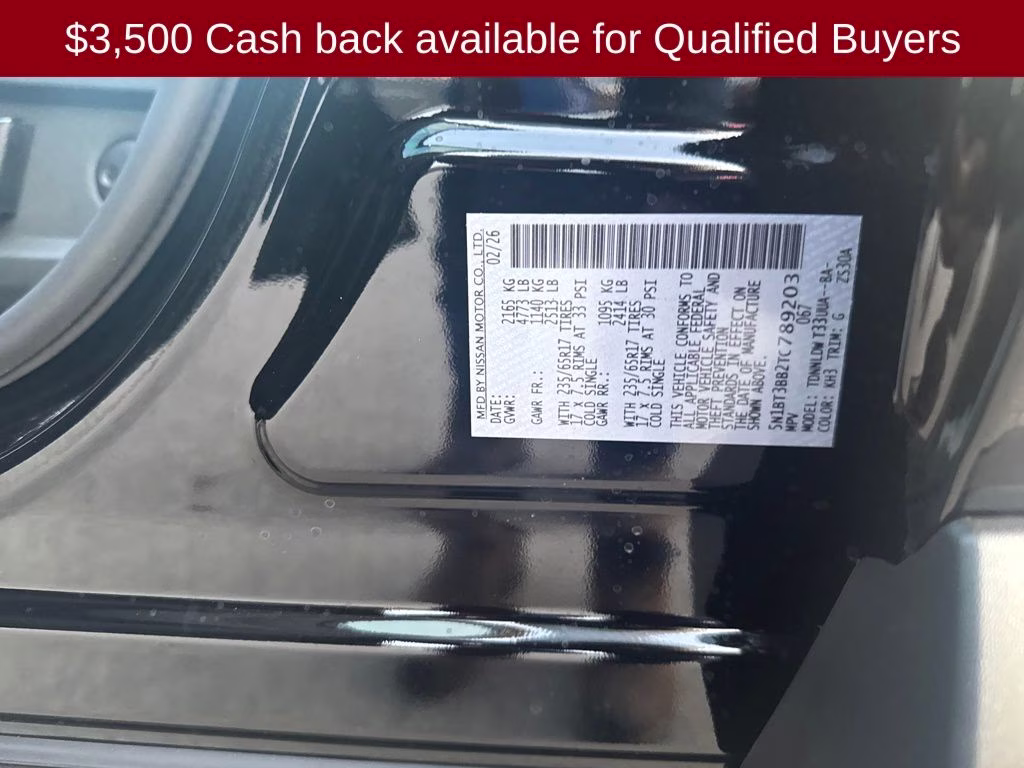 2026 Super Black Nissan Rogue Rock Creek AWD SUV