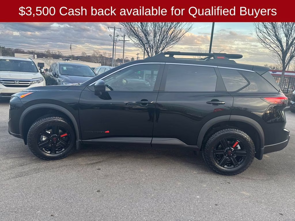 2026 Super Black Nissan Rogue Rock Creek AWD SUV