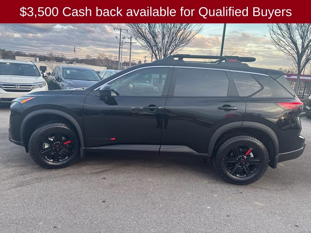 2026 Super Black Nissan Rogue Rock Creek AWD SUV