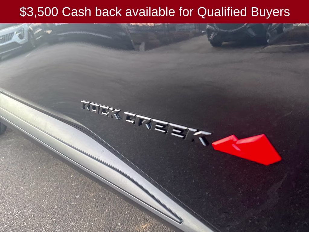 2026 Super Black Nissan Rogue Rock Creek AWD SUV