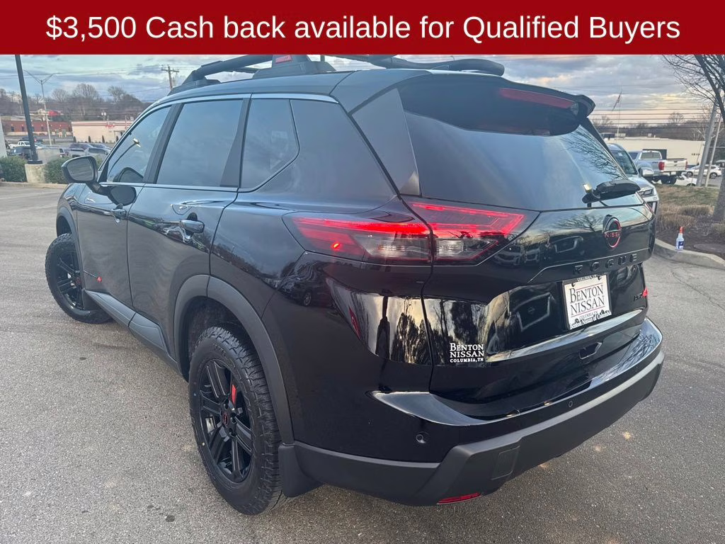 2026 Super Black Nissan Rogue Rock Creek AWD SUV