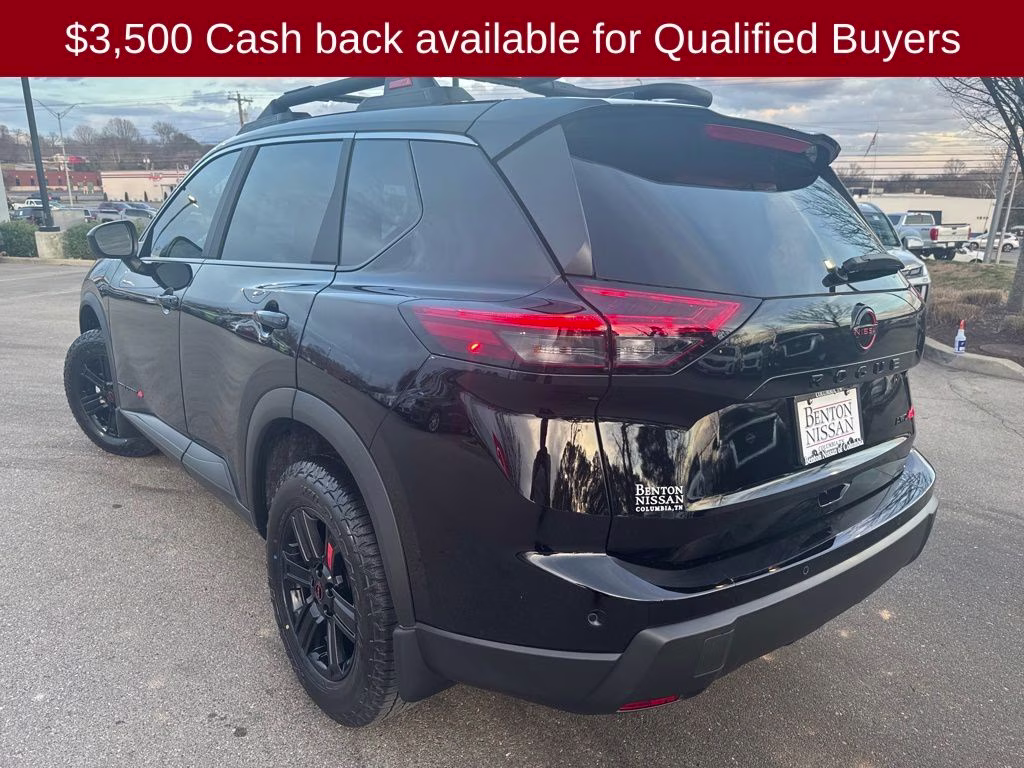 2026 Super Black Nissan Rogue Rock Creek AWD SUV