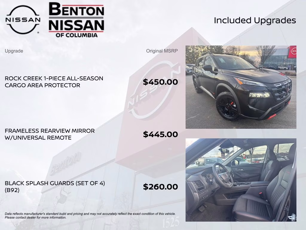 2026 Super Black Nissan Rogue Rock Creek AWD SUV