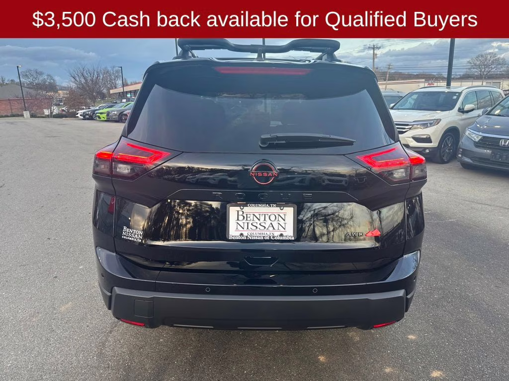 2026 Super Black Nissan Rogue Rock Creek AWD SUV
