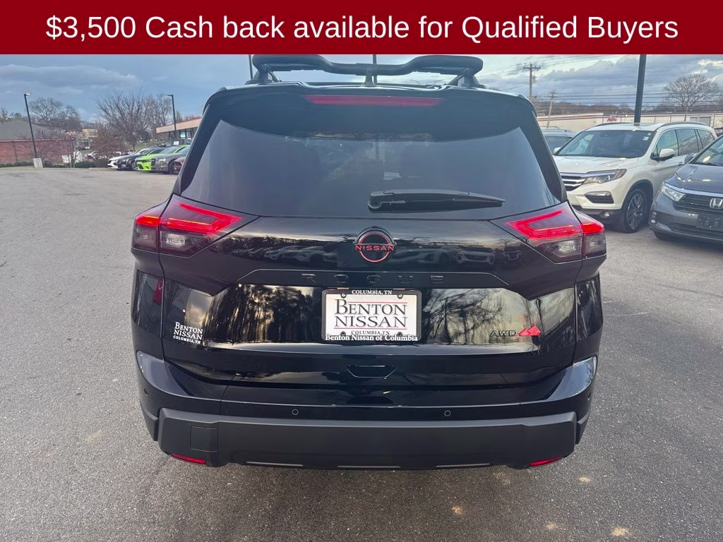 2026 Super Black Nissan Rogue Rock Creek AWD SUV