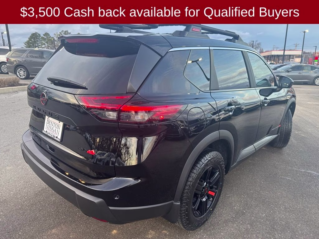 2026 Super Black Nissan Rogue Rock Creek AWD SUV