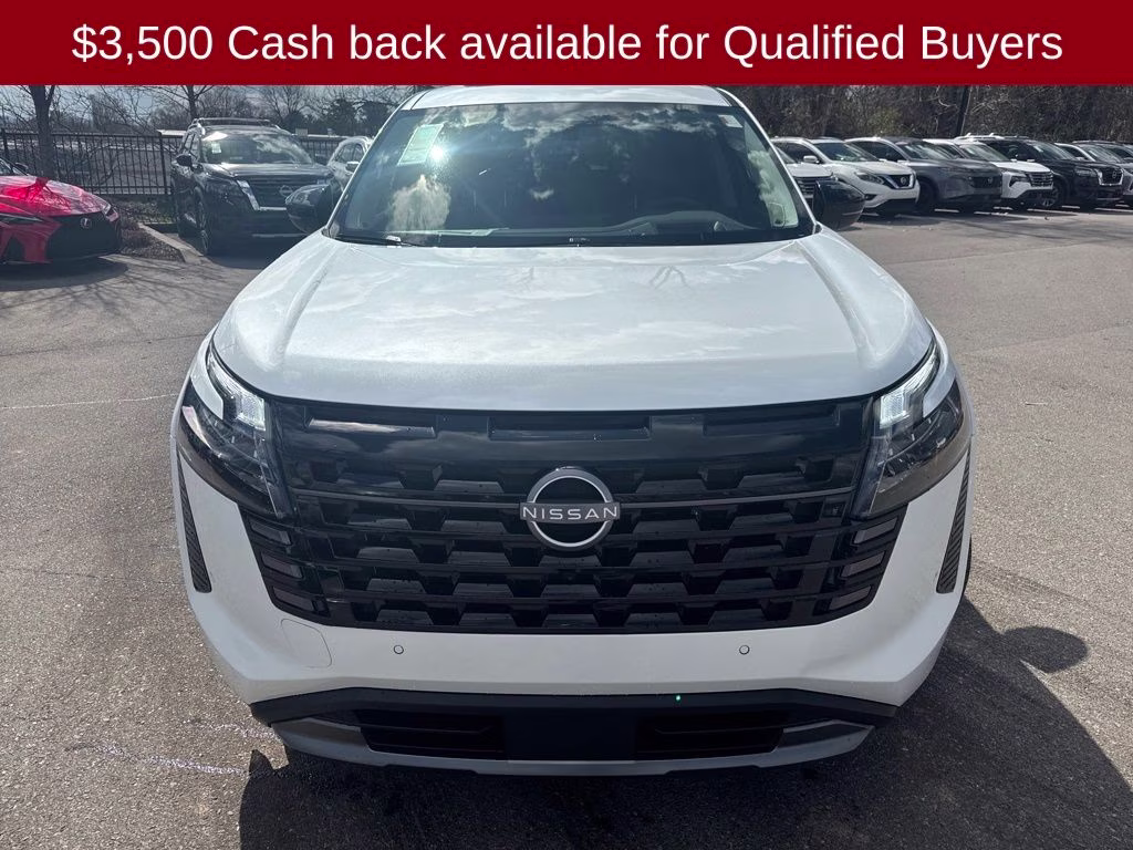 2026 Everest White Pearl Tricoat Nissan Pathfinder Platinum 4X4 SUV