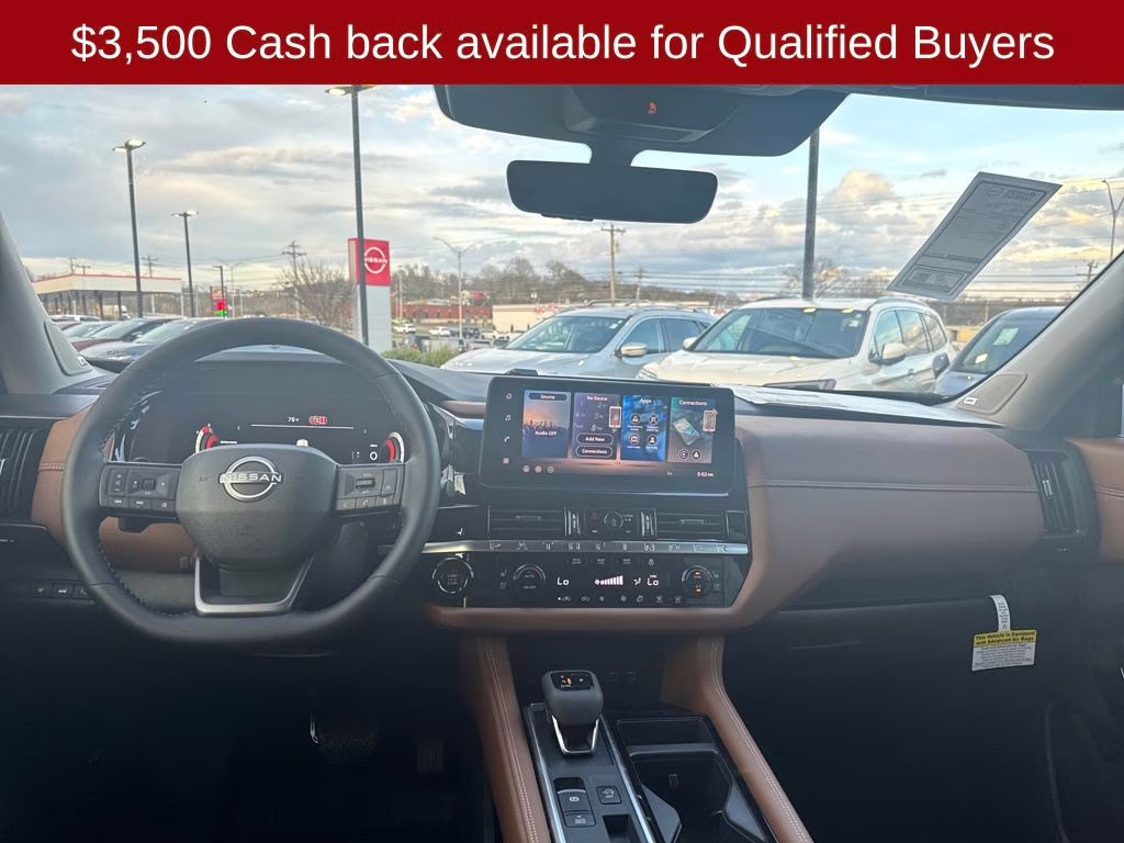 2026 Boulder Gray Pearl Nissan Pathfinder Platinum FWD SUV