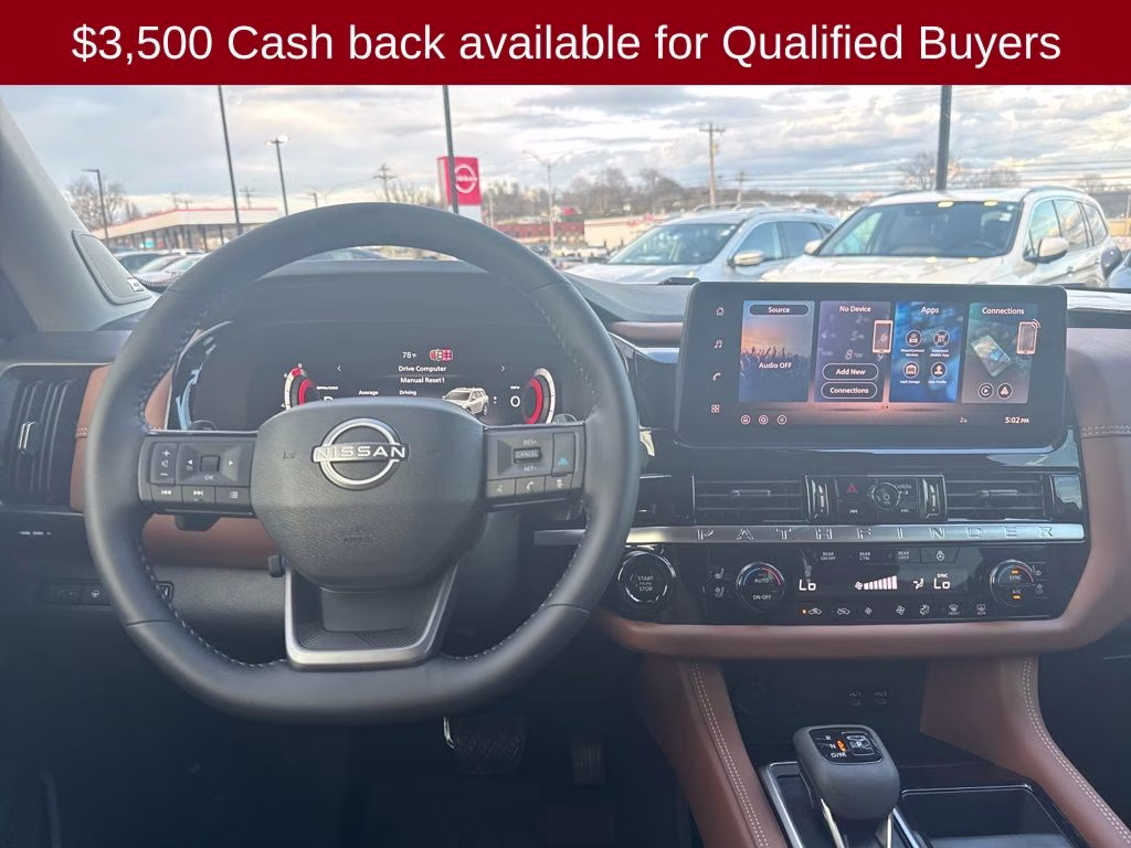 2026 Boulder Gray Pearl Nissan Pathfinder Platinum FWD SUV