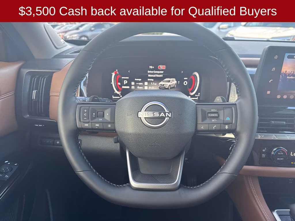 2026 Boulder Gray Pearl Nissan Pathfinder Platinum FWD SUV