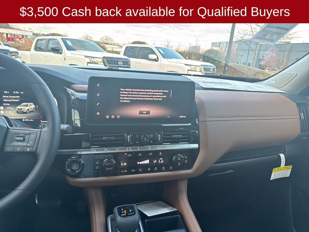 2026 Boulder Gray Pearl Nissan Pathfinder Platinum FWD SUV