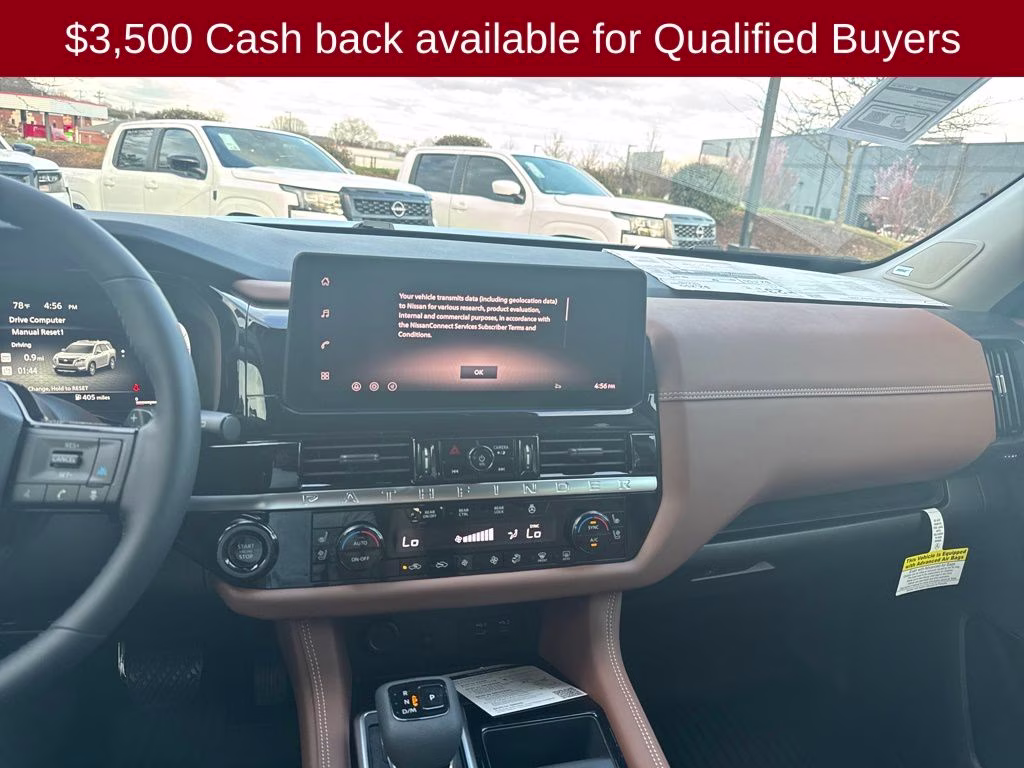 2026 Boulder Gray Pearl Nissan Pathfinder Platinum FWD SUV