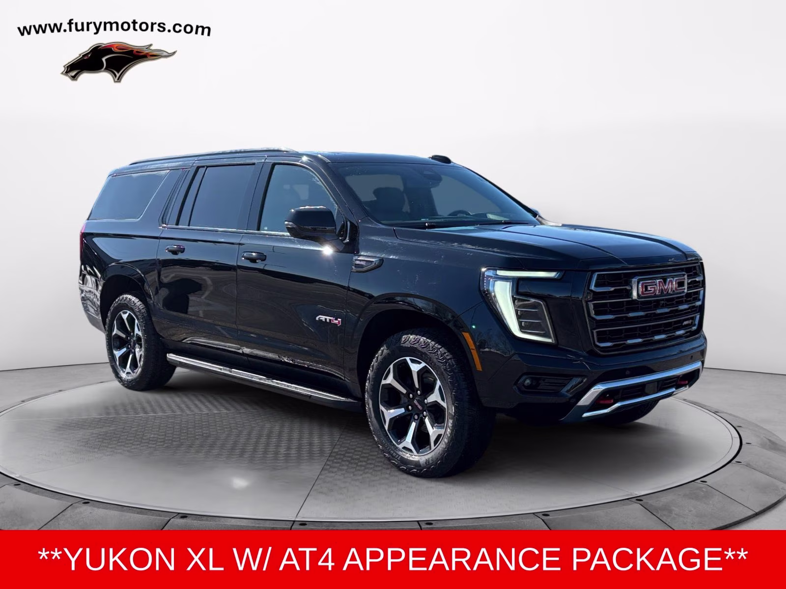2025 Black GMC Yukon XL AT4 4X4 SUV