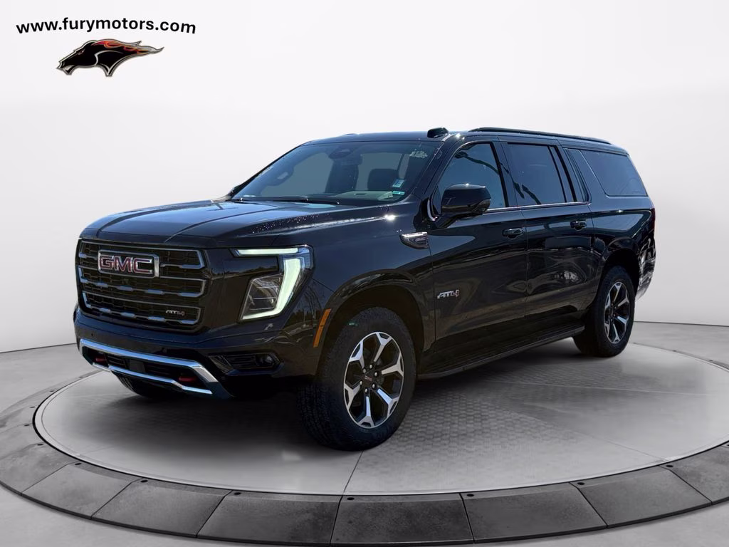 2025 Onyx Black GMC Yukon XL AT4 w/Dual Pano Roof 4X4 SUV
