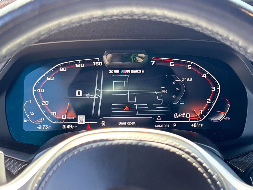 2022 Mineral White Metallic BMW X5 M50i AWD SUV