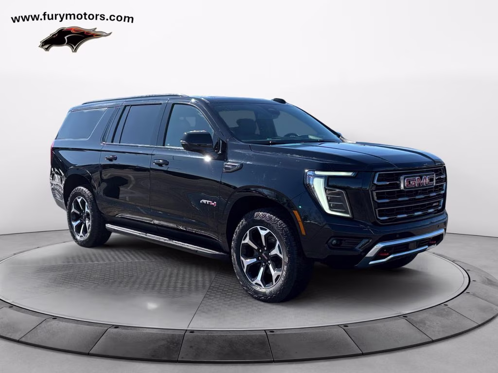2025 Onyx Black GMC Yukon XL AT4 w/Dual Pano Roof 4X4 SUV