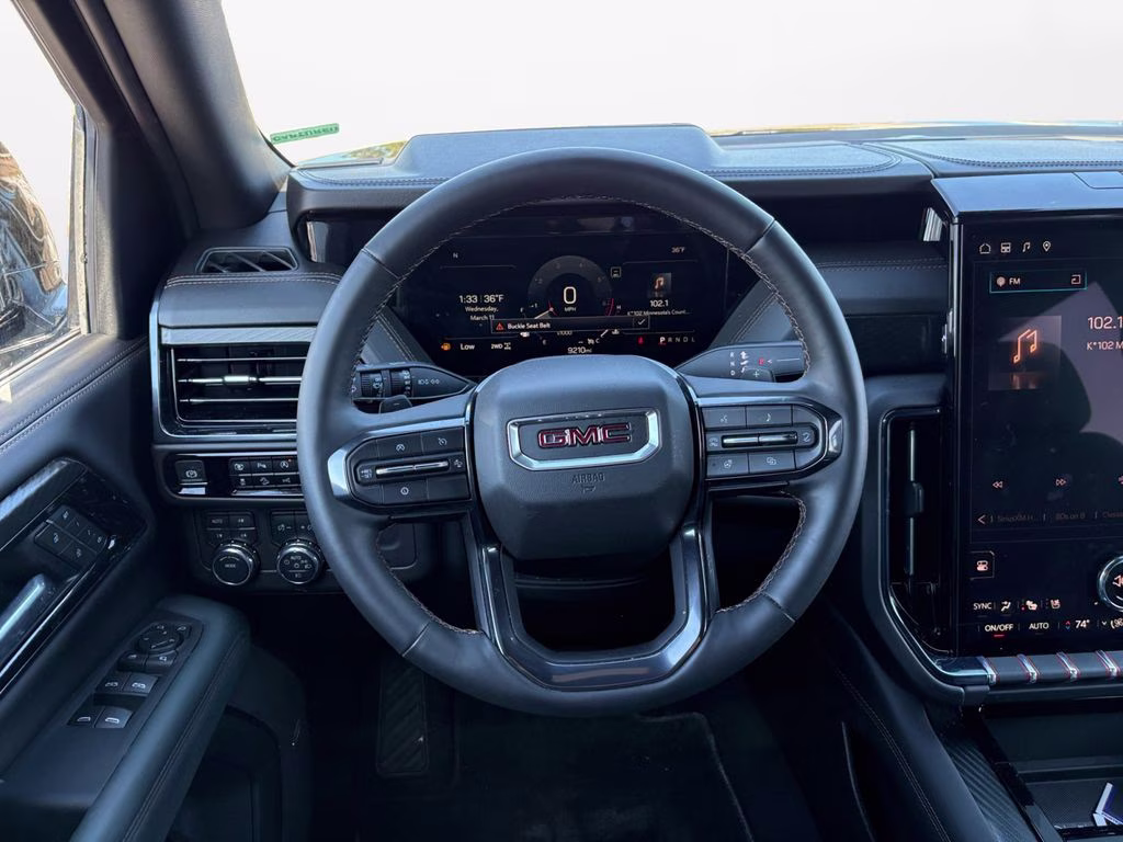 2025 Onyx Black GMC Yukon XL AT4 w/Dual Pano Roof 4X4 SUV
