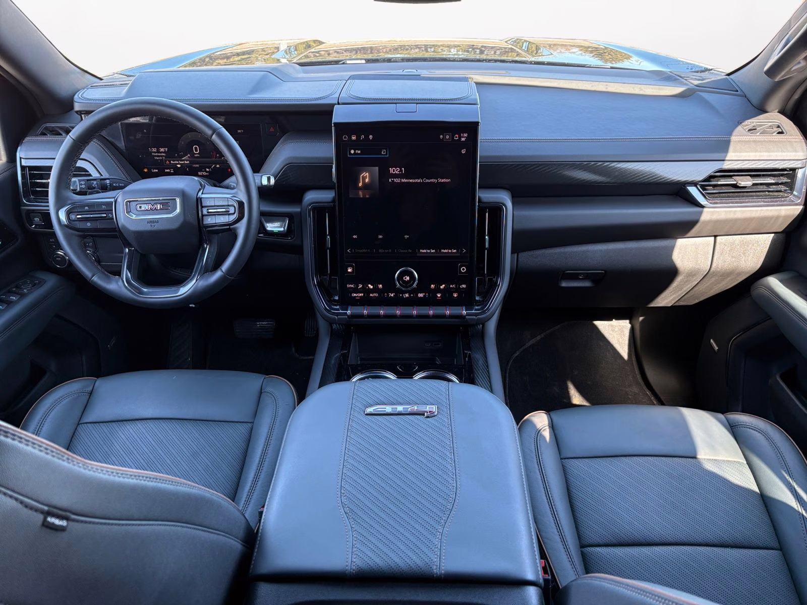 2025 Black GMC Yukon XL AT4 4X4 SUV