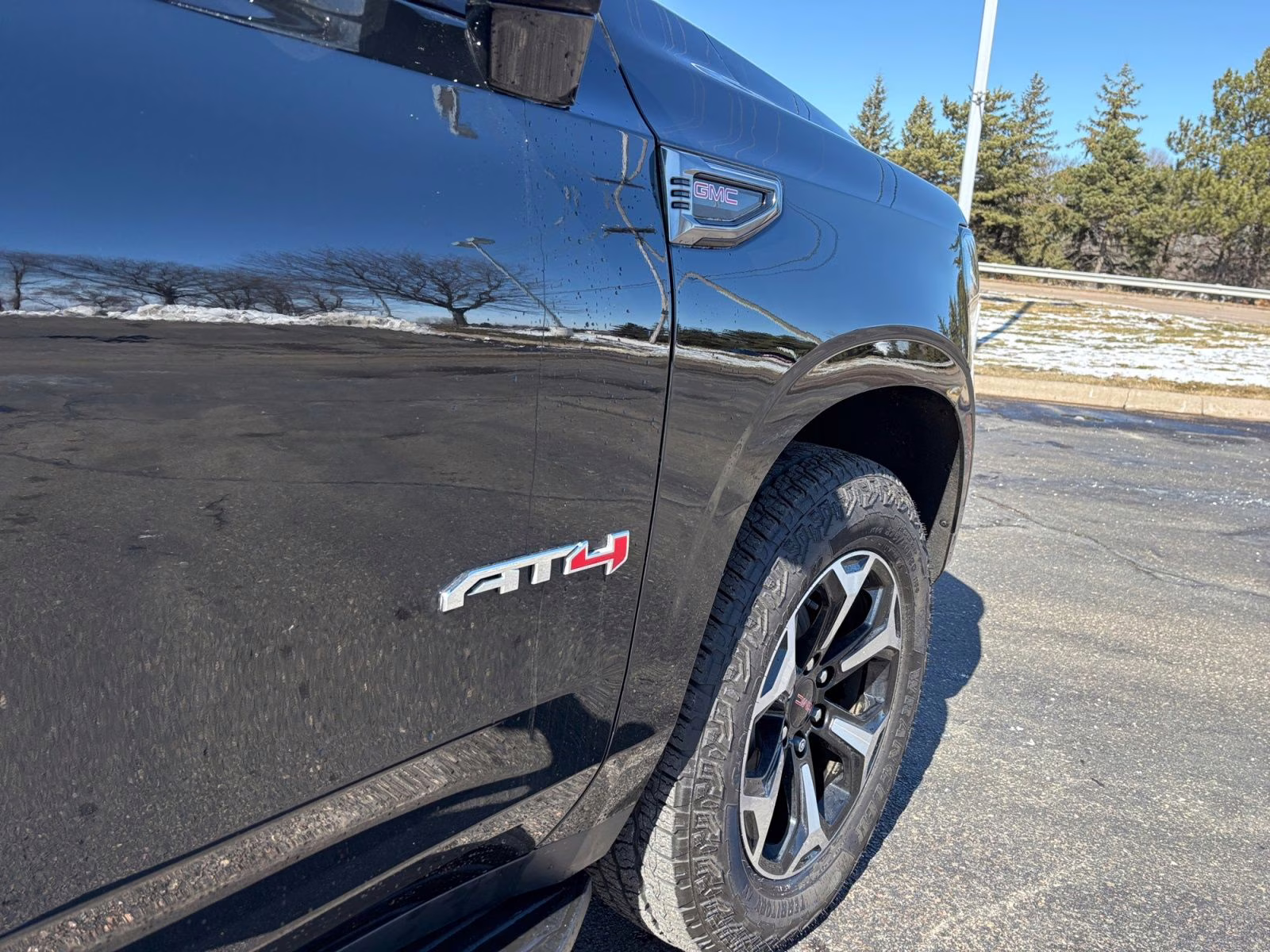 2025 Black GMC Yukon XL AT4 4X4 SUV