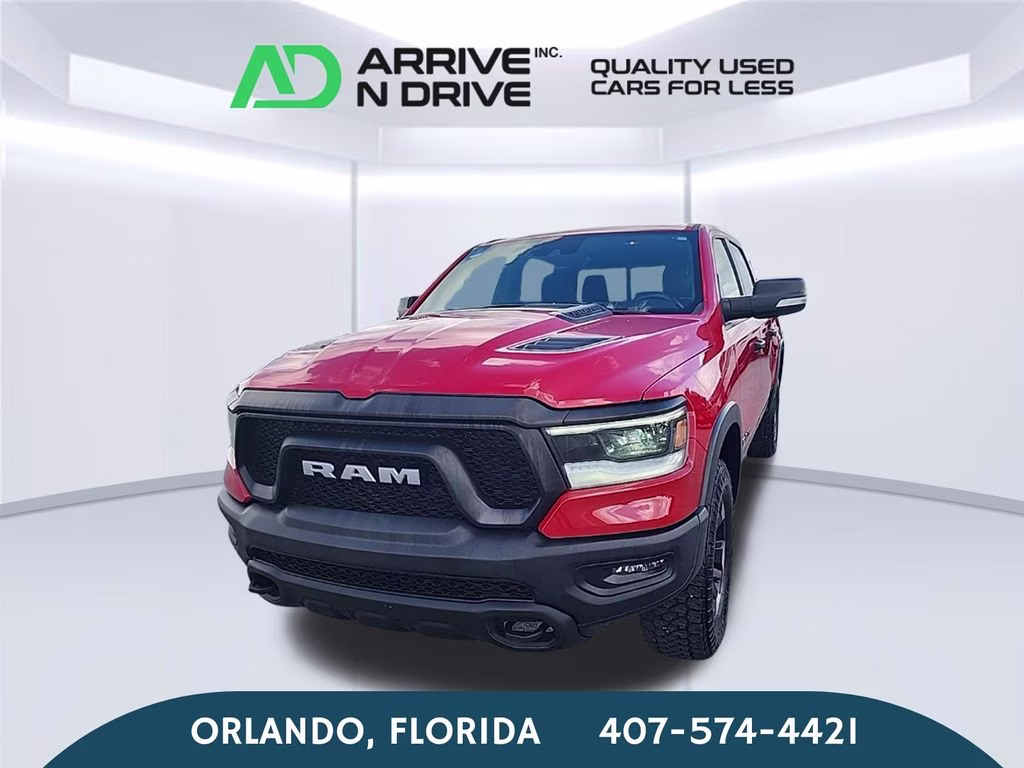 2022 Flame Red Clearcoat Ram 1500 Rebel 4X4 Truck