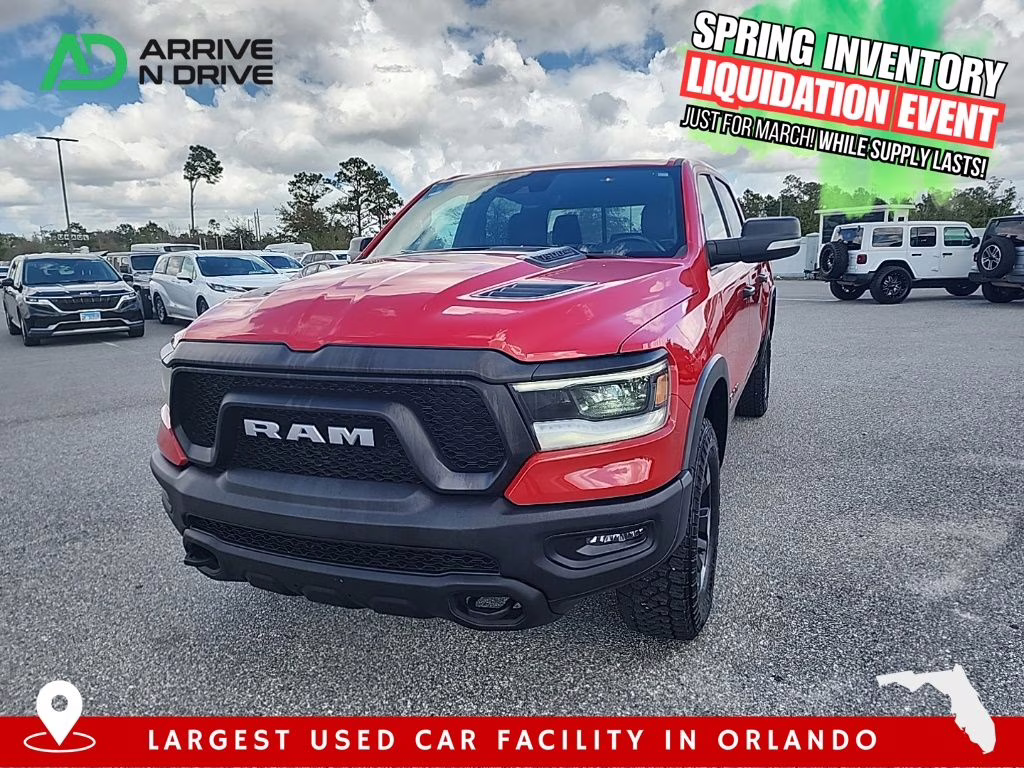 2022 Red Ram 1500 Rebel 4X4 Truck
