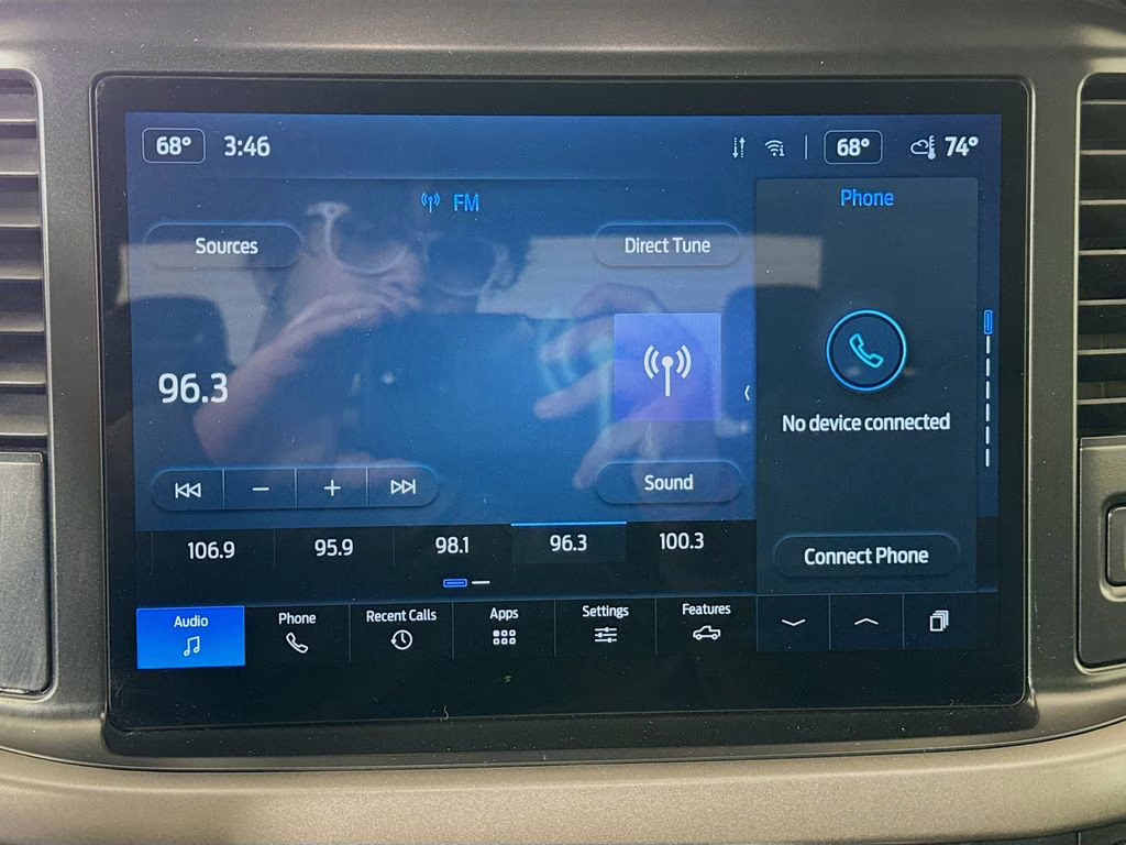 2025 Black Metallic Ford F-150 XLT 4X4 Truck