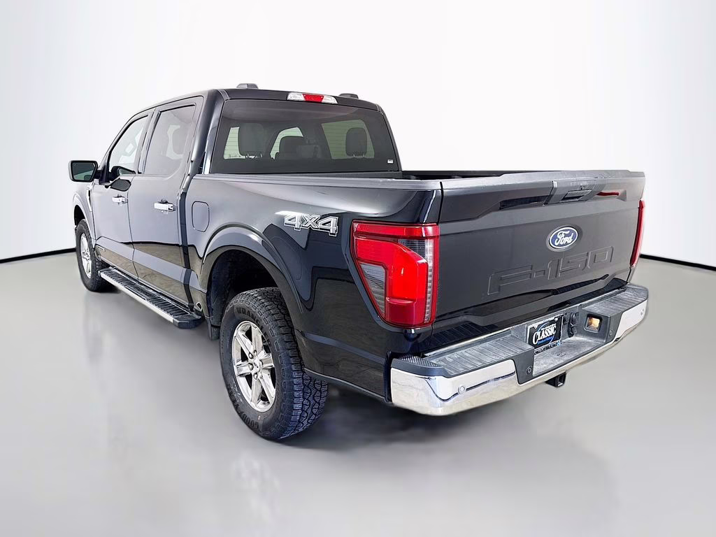 2025 Black Metallic Ford F-150 XLT 4X4 Truck