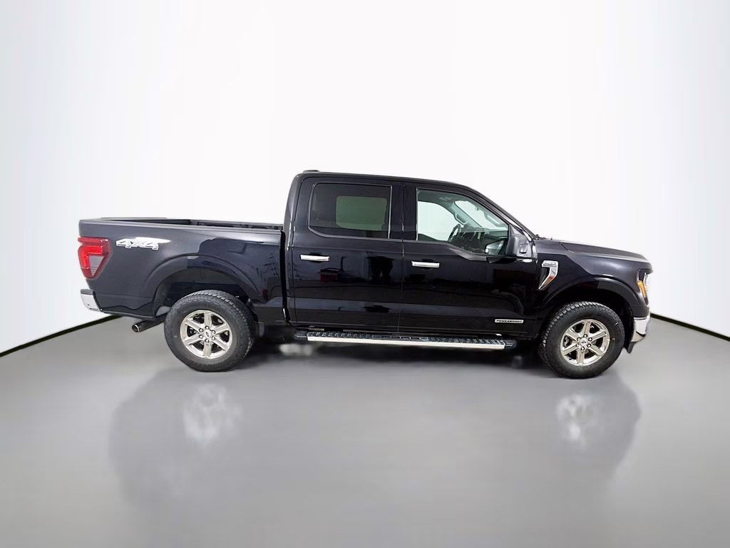 2025 Black Metallic Ford F-150 XLT 4X4 Truck
