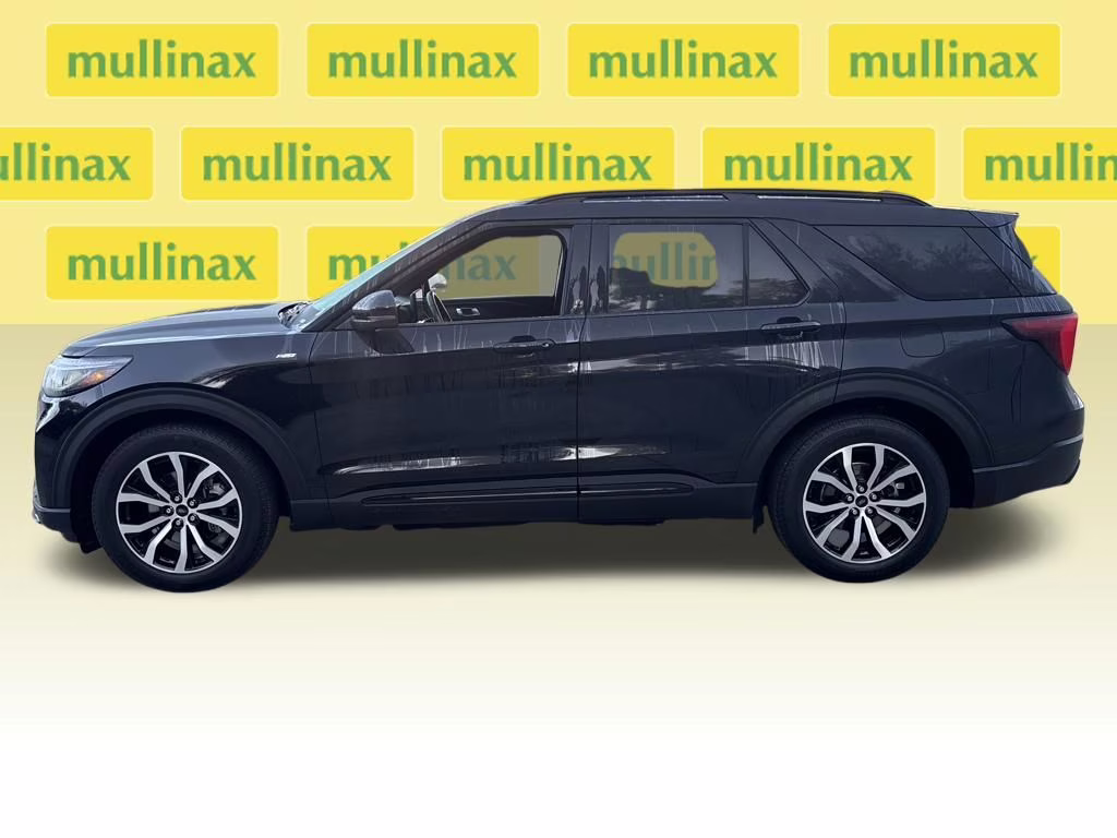 2025 Black Metallic Ford Explorer ST-Line RWD SUV
