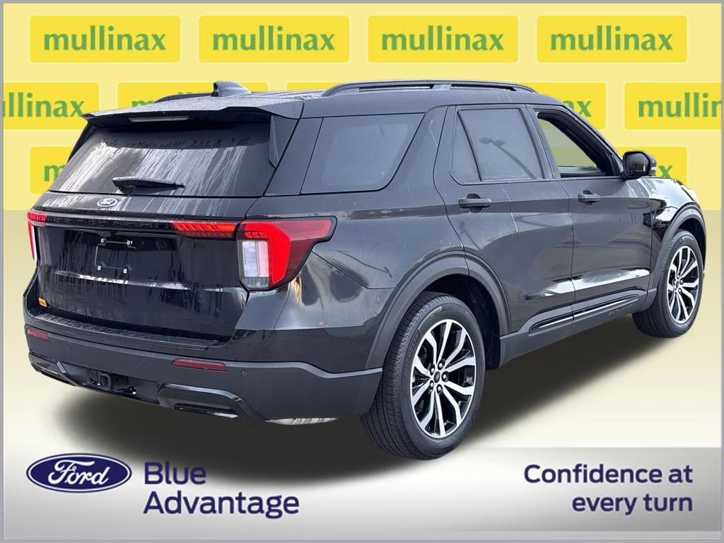 2025 Black Metallic Ford Explorer ST-Line RWD SUV