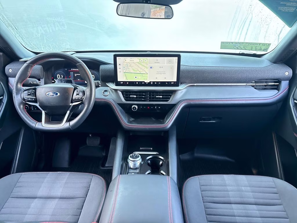 2025 Black Metallic Ford Explorer ST-Line RWD SUV