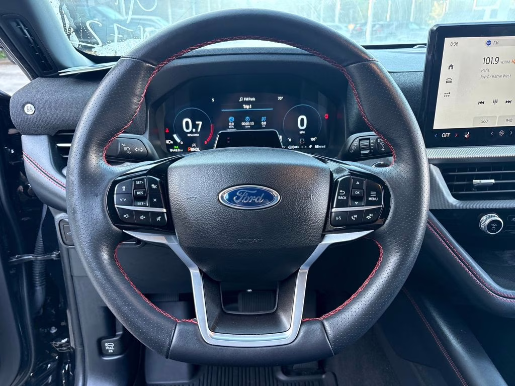2025 Black Metallic Ford Explorer ST-Line RWD SUV