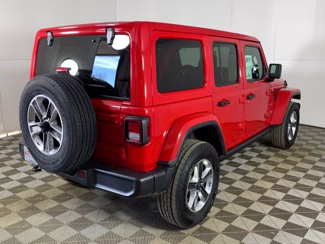 2023 Firecracker Red Clearcoat Jeep Wrangler Sahara 4X4 SUV