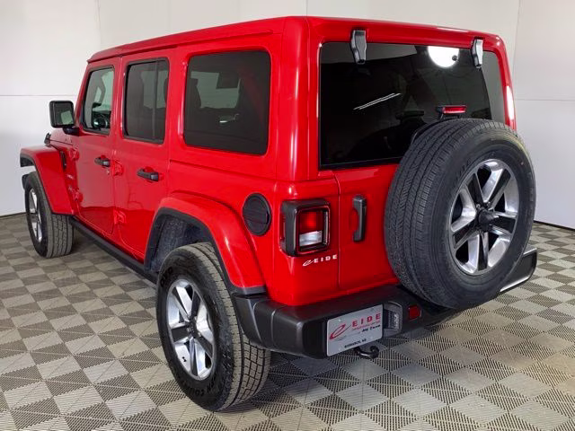 2023 Firecracker Red Clearcoat Jeep Wrangler Sahara 4X4 SUV