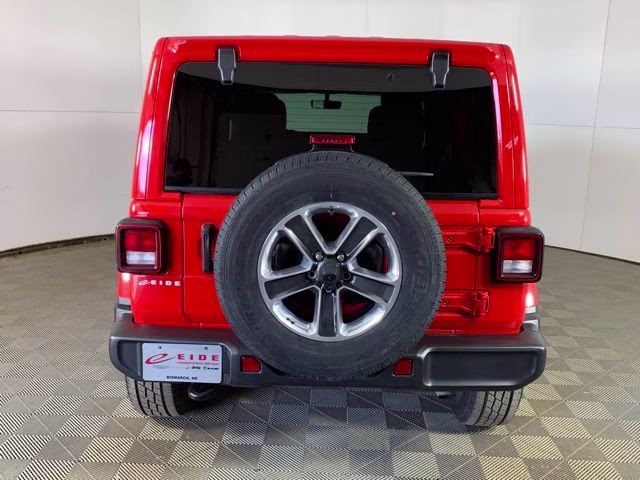 2023 Firecracker Red Clearcoat Jeep Wrangler Sahara 4X4 SUV