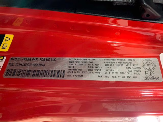 2023 Firecracker Red Clearcoat Jeep Wrangler Sahara 4X4 SUV