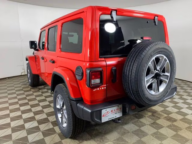 2023 Firecracker Red Clearcoat Jeep Wrangler Sahara 4X4 SUV