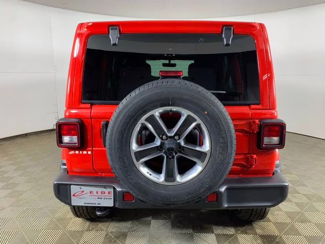 2023 Firecracker Red Clearcoat Jeep Wrangler Sahara 4X4 SUV