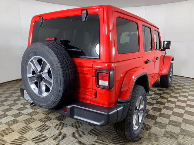 2023 Firecracker Red Clearcoat Jeep Wrangler Sahara 4X4 SUV